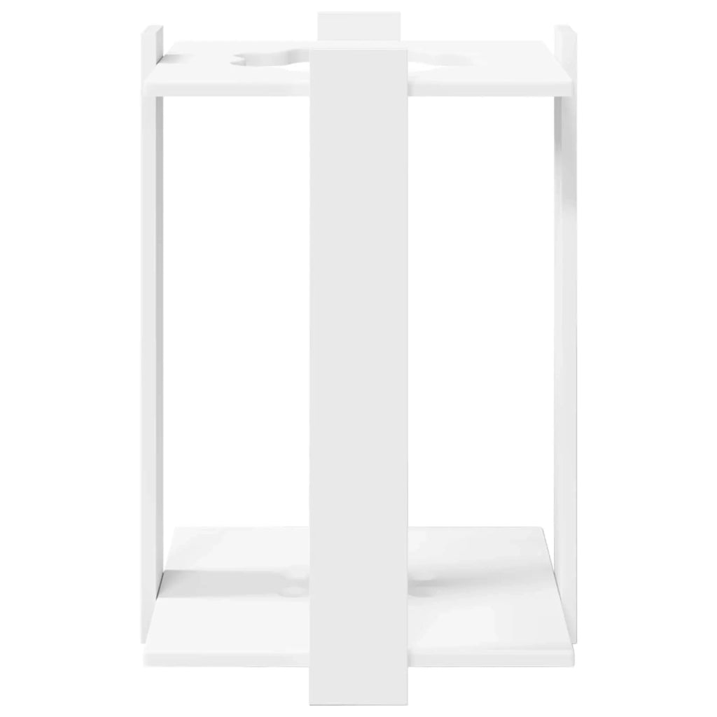 Supporto per stecche da biliardo Legno ingegnerizzato Bianco 3429725