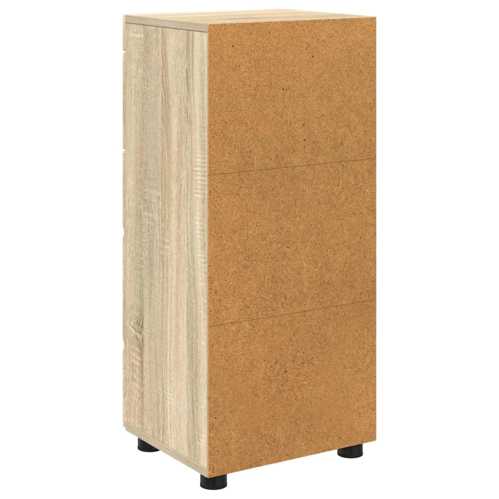 Set di Armadi da Bagno | Armadio da bagno TULUM Rovere Sonoma 37 x 31,5 x 82 cm