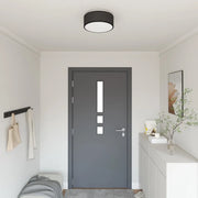 Lampada da soffitto Nero 30 x 30 x 13,5 cm Tessuto 42001202