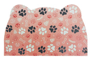 Tappeto Sottociotola Tovaglietta 38x60 Pvc Impermeabile Antiscivolo Cane Gatto Dis.A