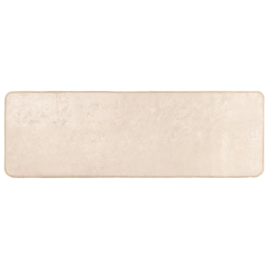 Runner Tappeto MARSA Crema 50 x 100 cm Poliestere e PVC 42023044