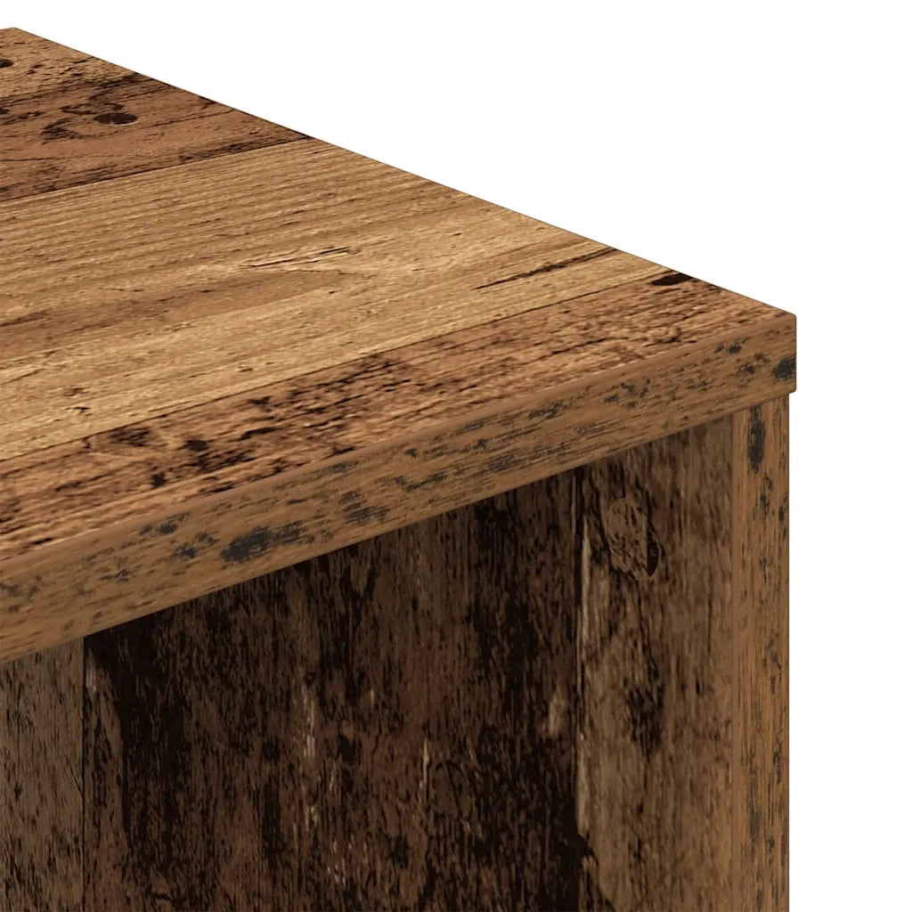 Libreria Legno Antico 34x31x112 cm in Legno Multistrato 860290