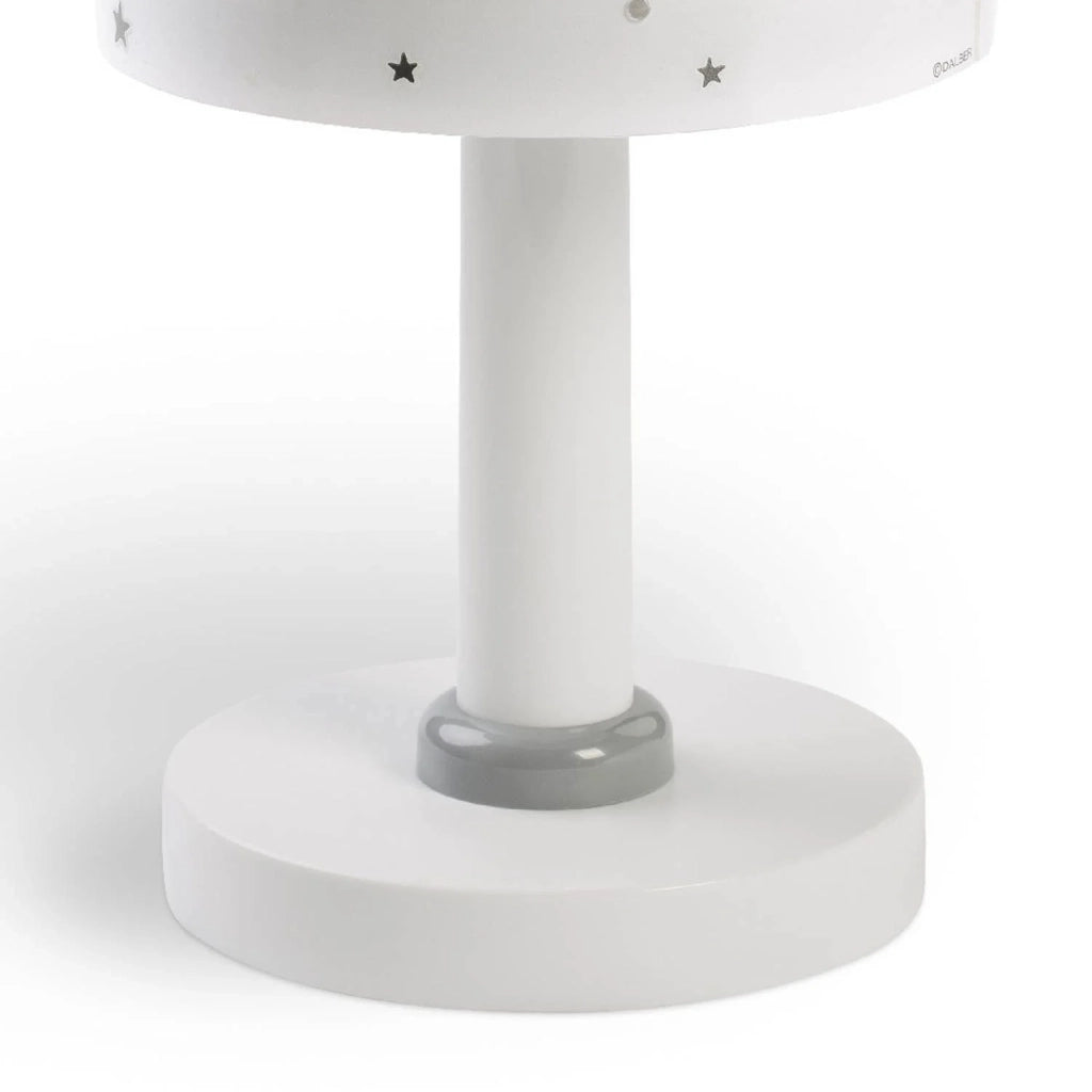 LÚZETE - LÁMPARA DE MESA INFANTIL NEW MOON E14 GRIS