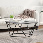 Tavolino da caffÃ¨ Grigio Sonoma 80x80x45 cm Legno ingegnerizzato