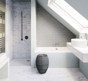 Set Doccia Rea Lugano Black + Box