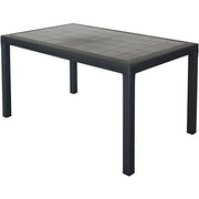 TAVOLO HOUSTON 150X90XH74CM MARRONE