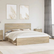 Struttura del letto Sonoma 180 x 200 cm Pino massello 3411714