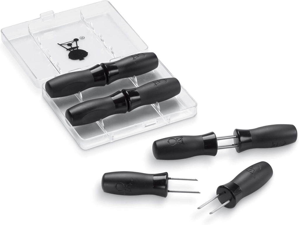 Weber 6489 spedini per pannocchie corn holder set kit accessorio per barbecue