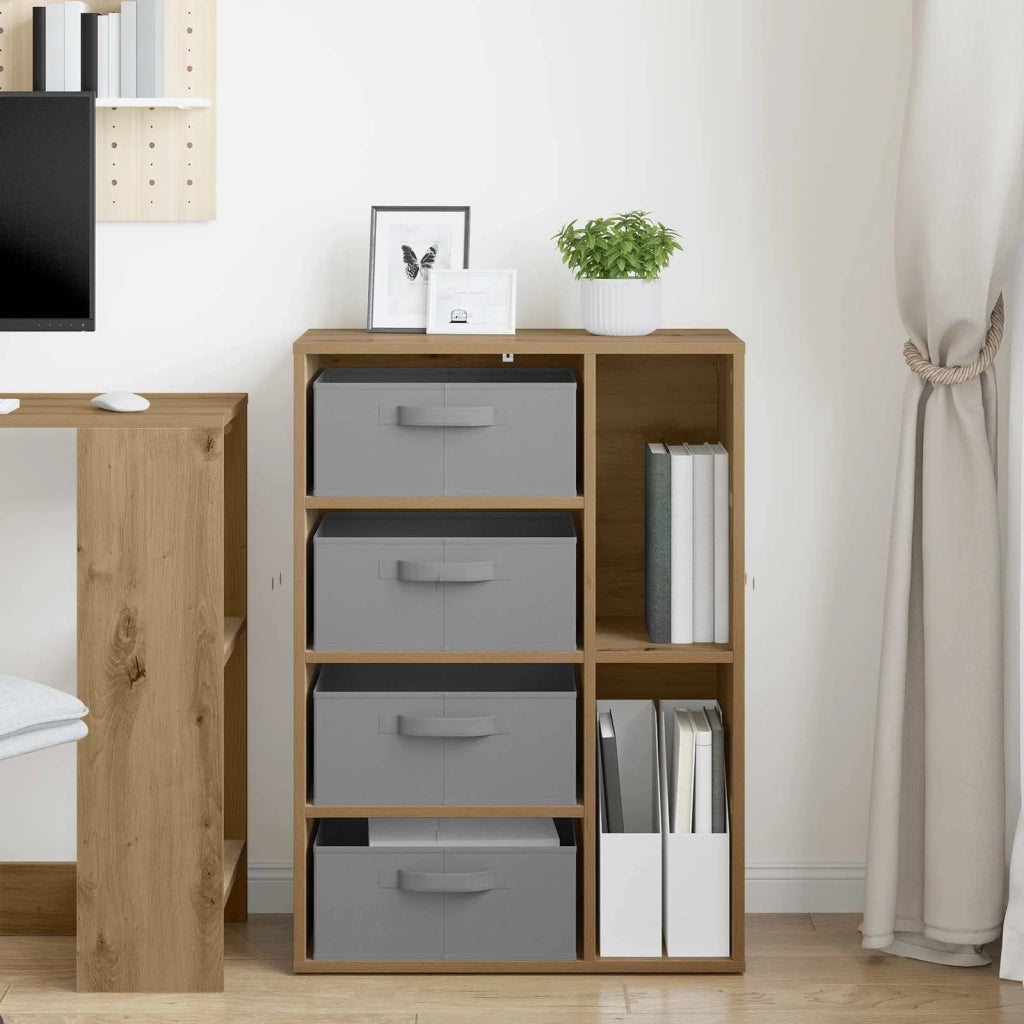 Credenza con cassetto Rovere artigianale 60 x 33,5 x 84 cm 8000475