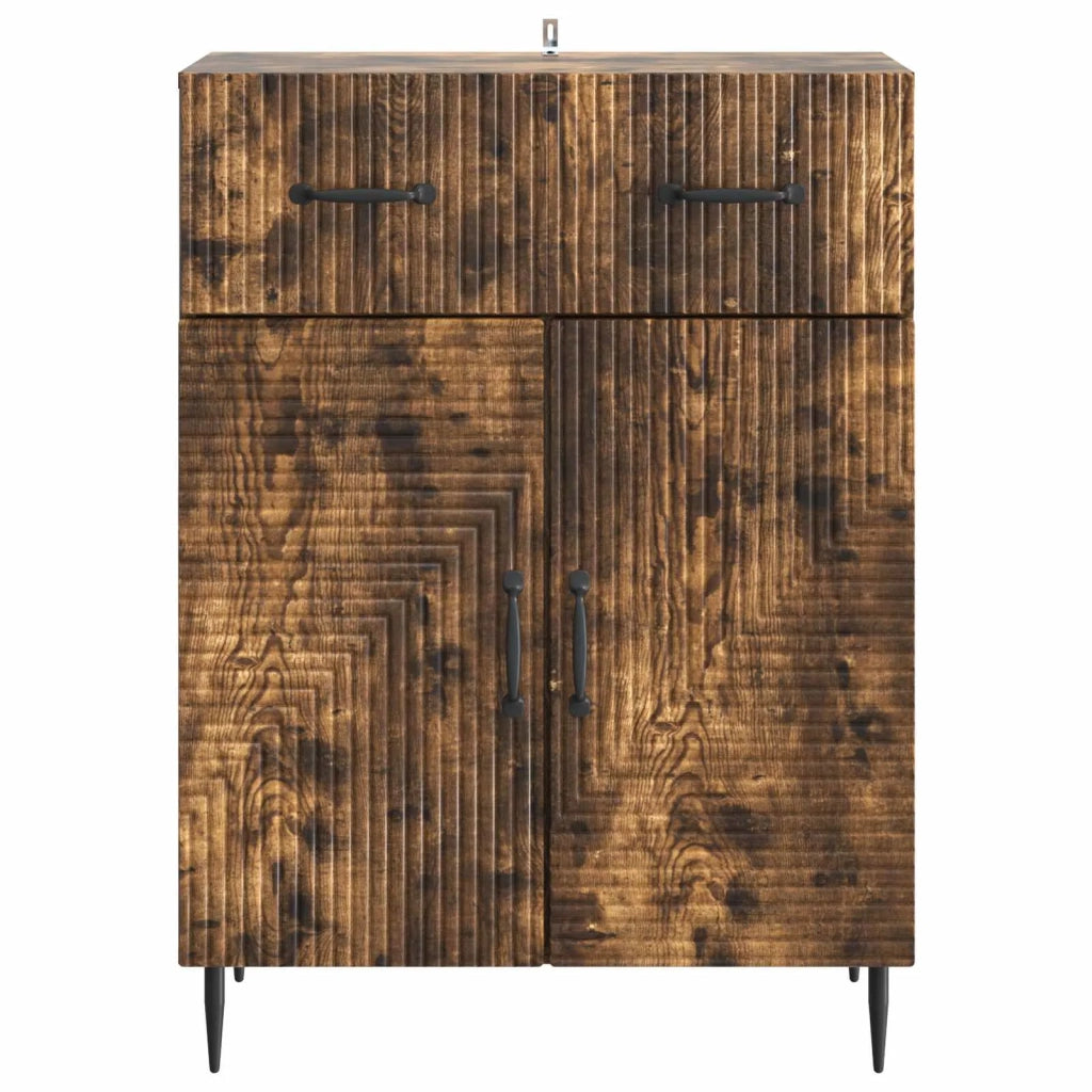 Credenza Rovere Fumo 66 x 34,5 x 89,5 cm Legno ingegnerizzato 894870