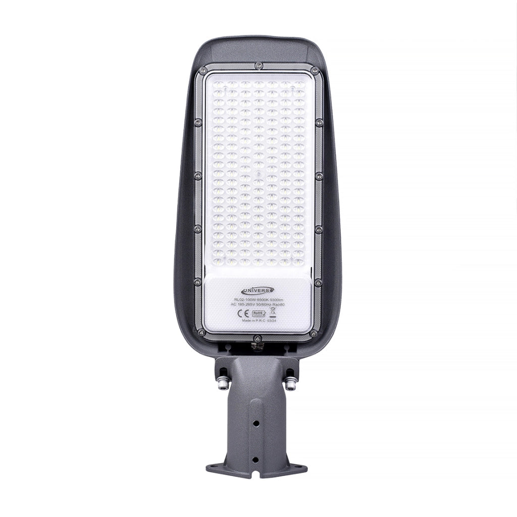 LAMPIONE STRADALE LED 100W LUCE FREDDA 6500K° IP65 - ILLUMINAZIONE AD ALTA EFFICIENZA PER ESTERNI