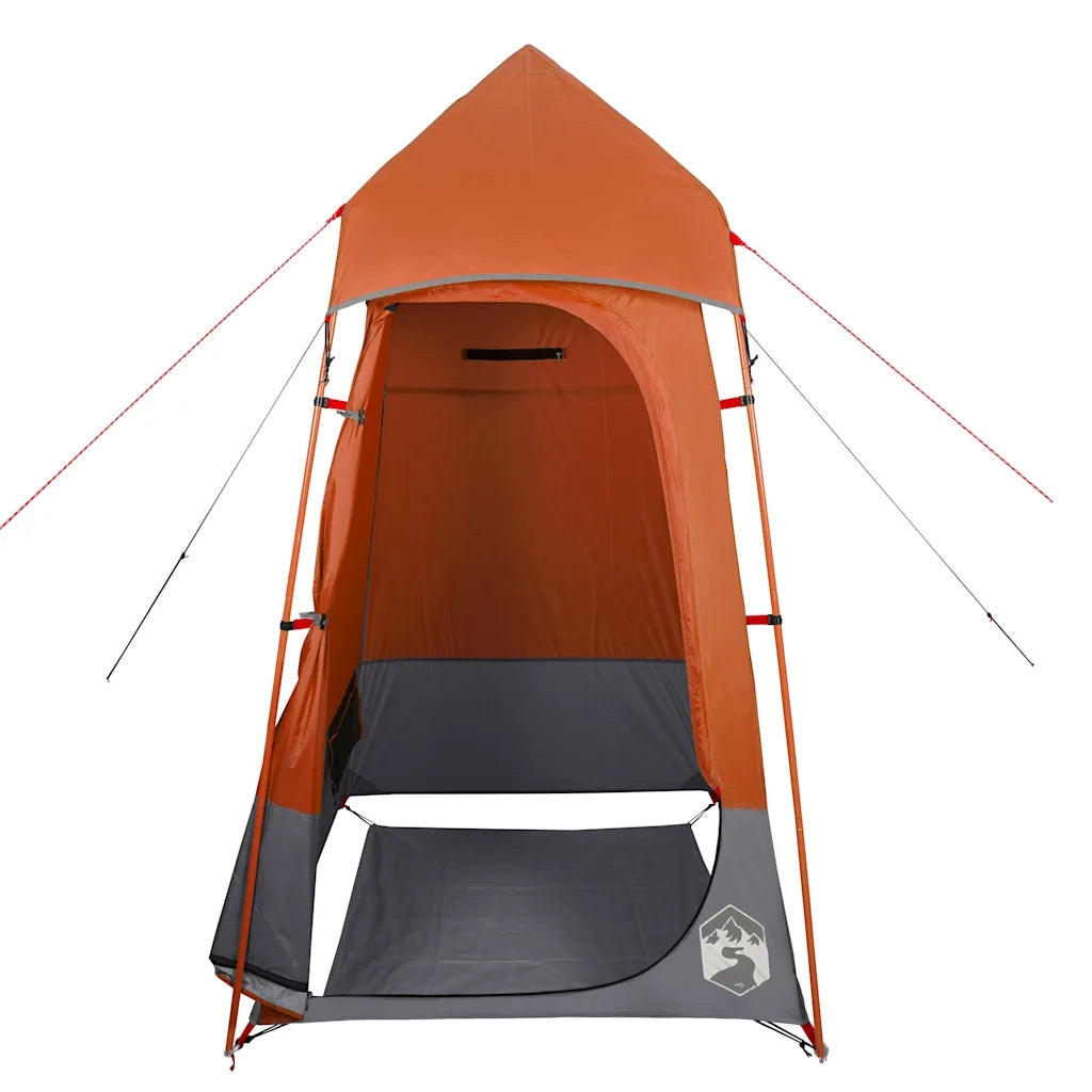 Tenda per Toilette Arancione Impermeabile 94426
