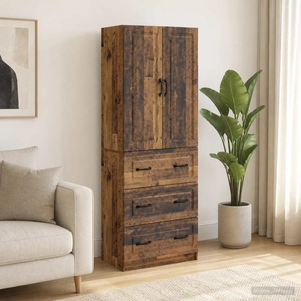 Set di armadi 2 pcs Legno antico 66 x 34,5 x 87 cm 3416968