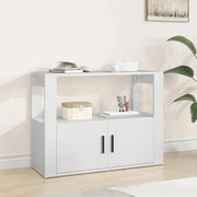 Credenza Bianca 80x30x60 cm in Legno Multistrato cod mxl 23335