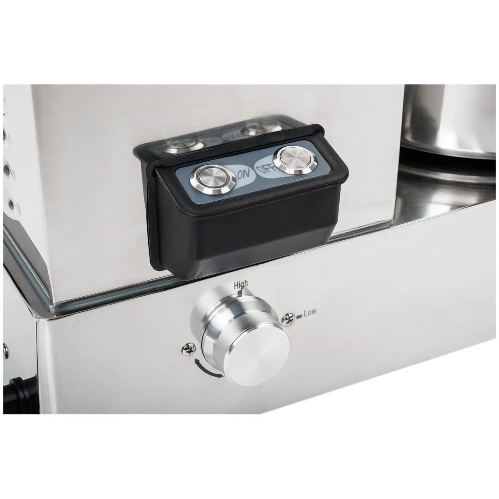 Tritatutto professionale da cucina da 9 litri acciaio argentato 14_0008820