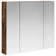 Mobiletto per specchio da Bagno | Armadio da bagno Legno vecchio 80 x 14.5 x 70 cm