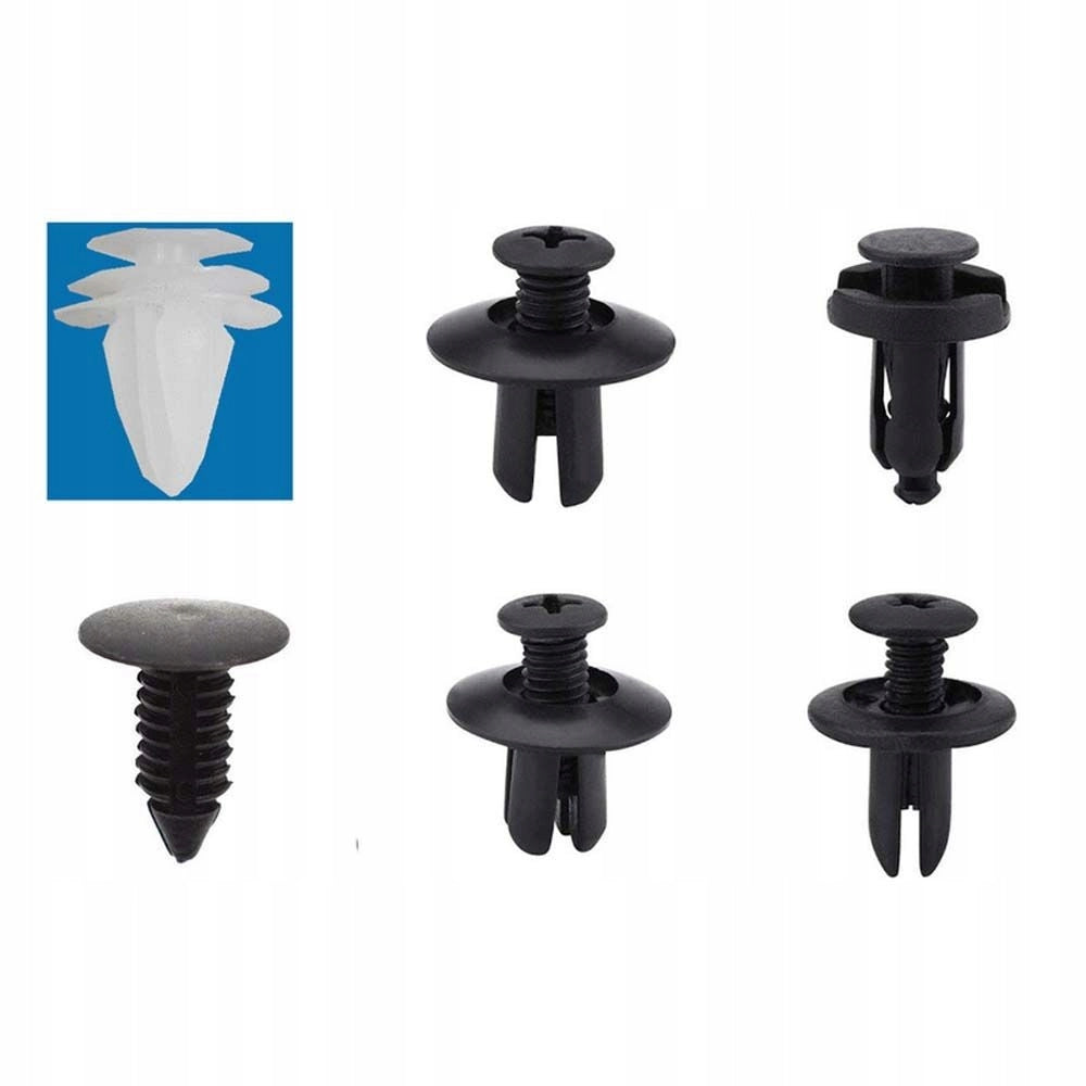 Set di Rivetti Auto Rosfix 620 Pezzi – Alta Qualità, Materiale Durevole | Compatibile con Vari Modelli Auto