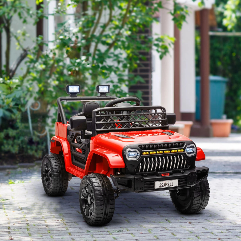 Auto Elettrica per Bambini con Telecomando ¨C zephmum ¨C Rosso 12V