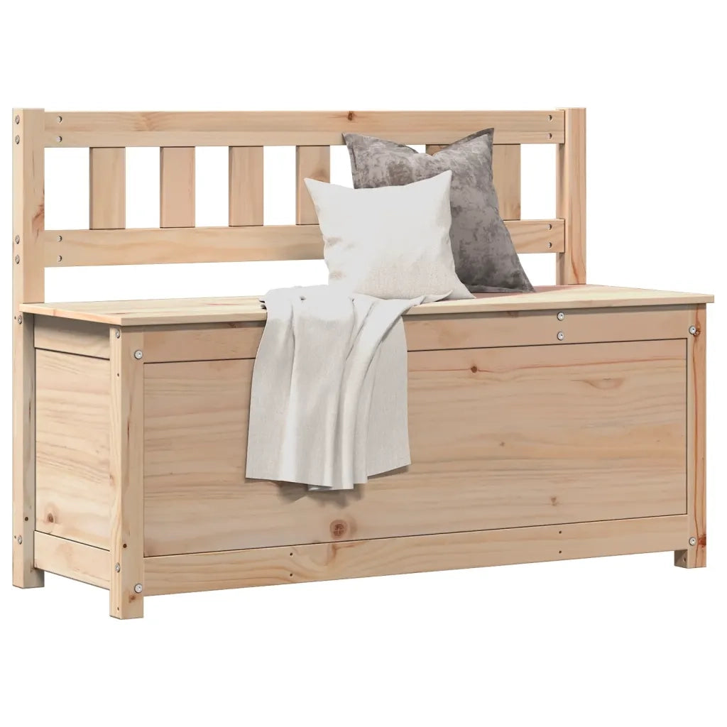 Panca 110x41x76,5 cm in Legno Massello di Pino CFW1374962