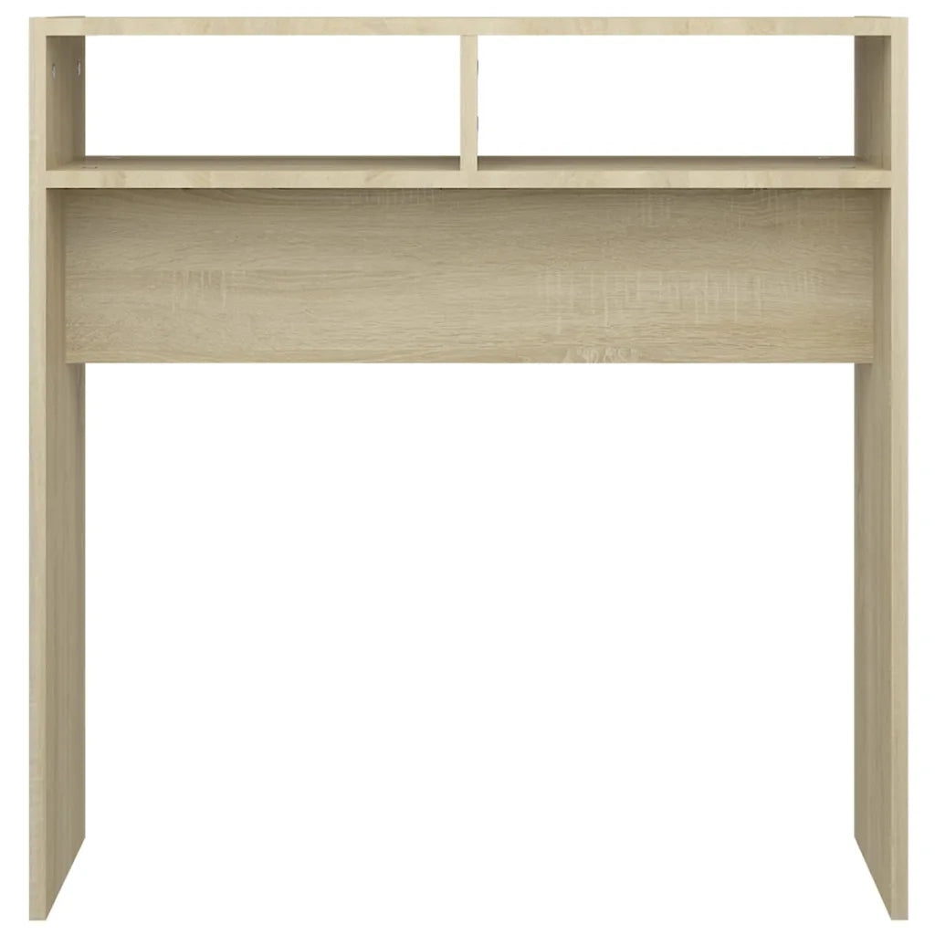 Tavolino Consolle Rovere Sonoma 78x30x80cm in Legno Multistrato 808299