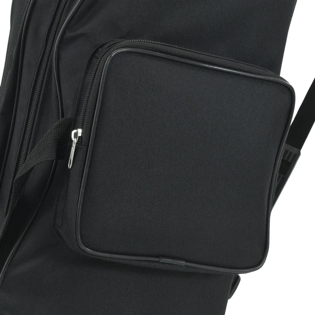 Borsa per Canna da Pesca Nera 150 cm in Tessuto Oxford
