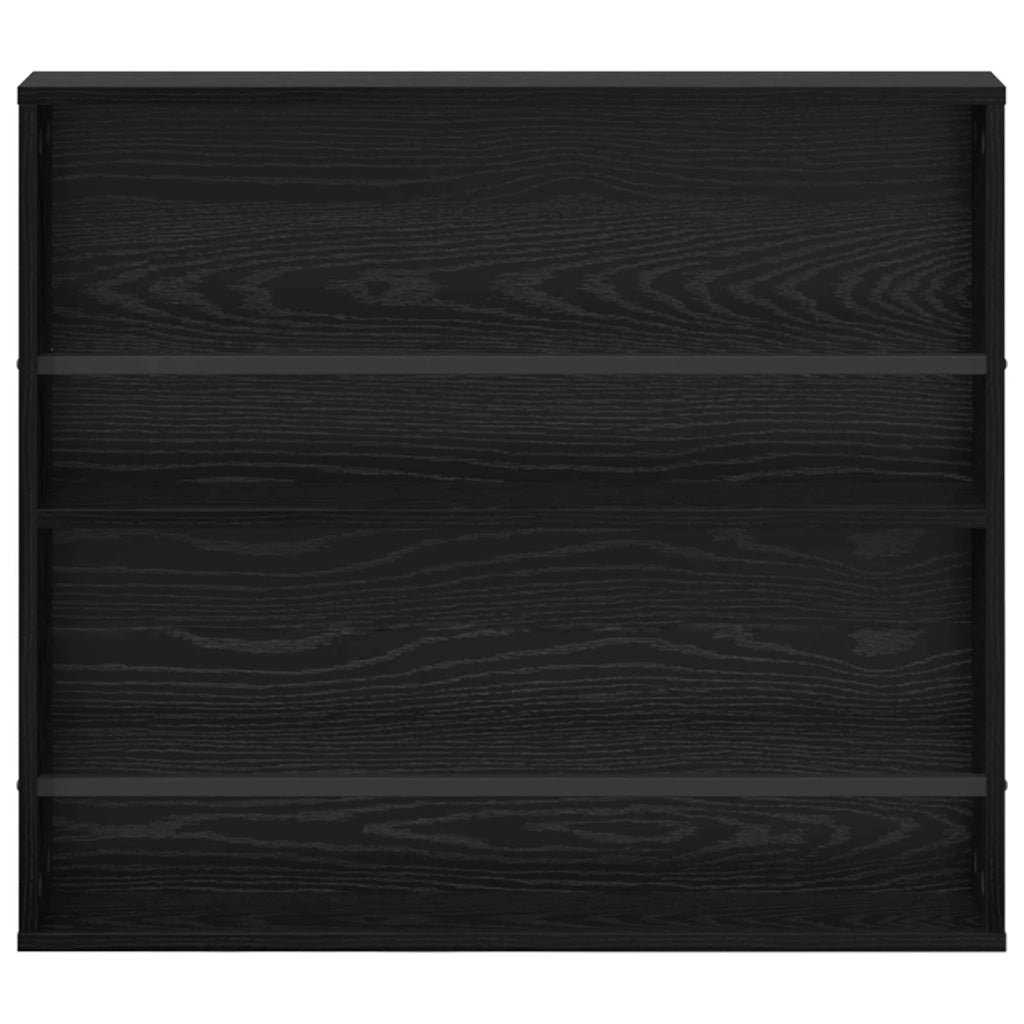 Scaffale per riviste Rovere Nero 80 x 12 x 70 cm CFW6515169