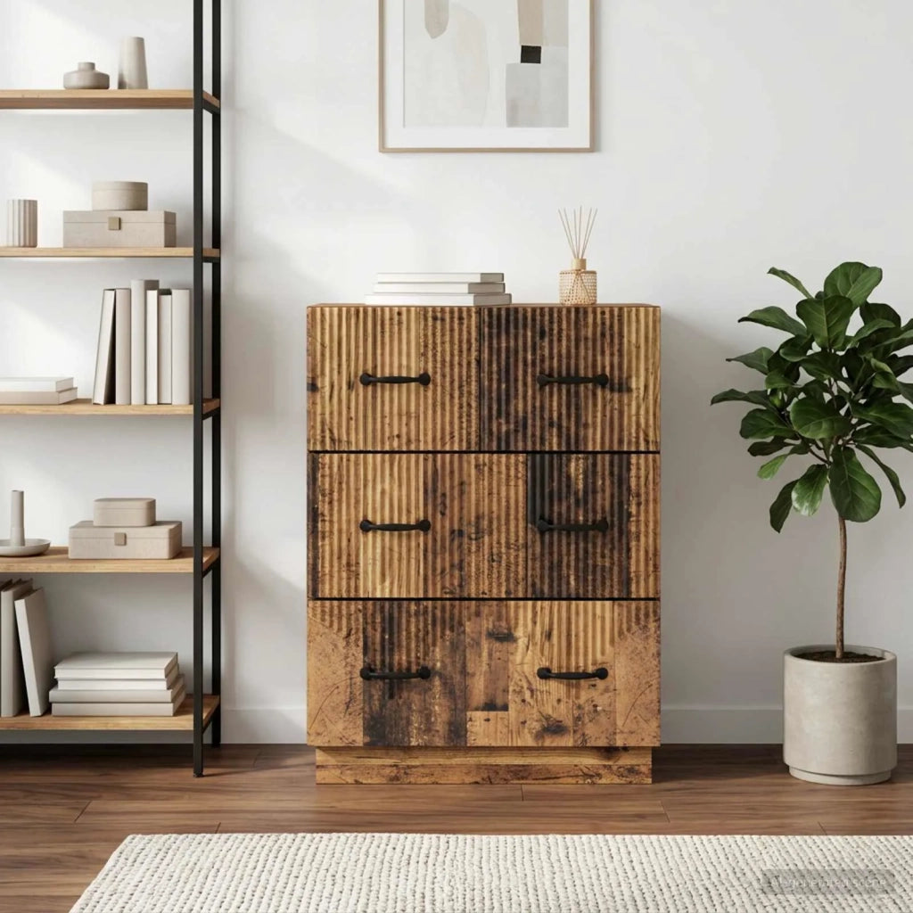 Mobile con Cassetti Legno antico 66 x 34,5 x 87 cm 895303