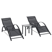 Letto Prendisole con Ripiano ¨C zephmum ¨C Tessuto Nero 59x169x66 cm