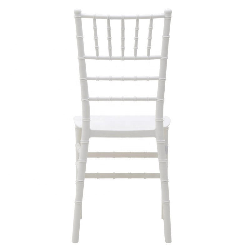 Set 4 Sedie 90,5x40x5x40 cm in Polipropilene Bianco