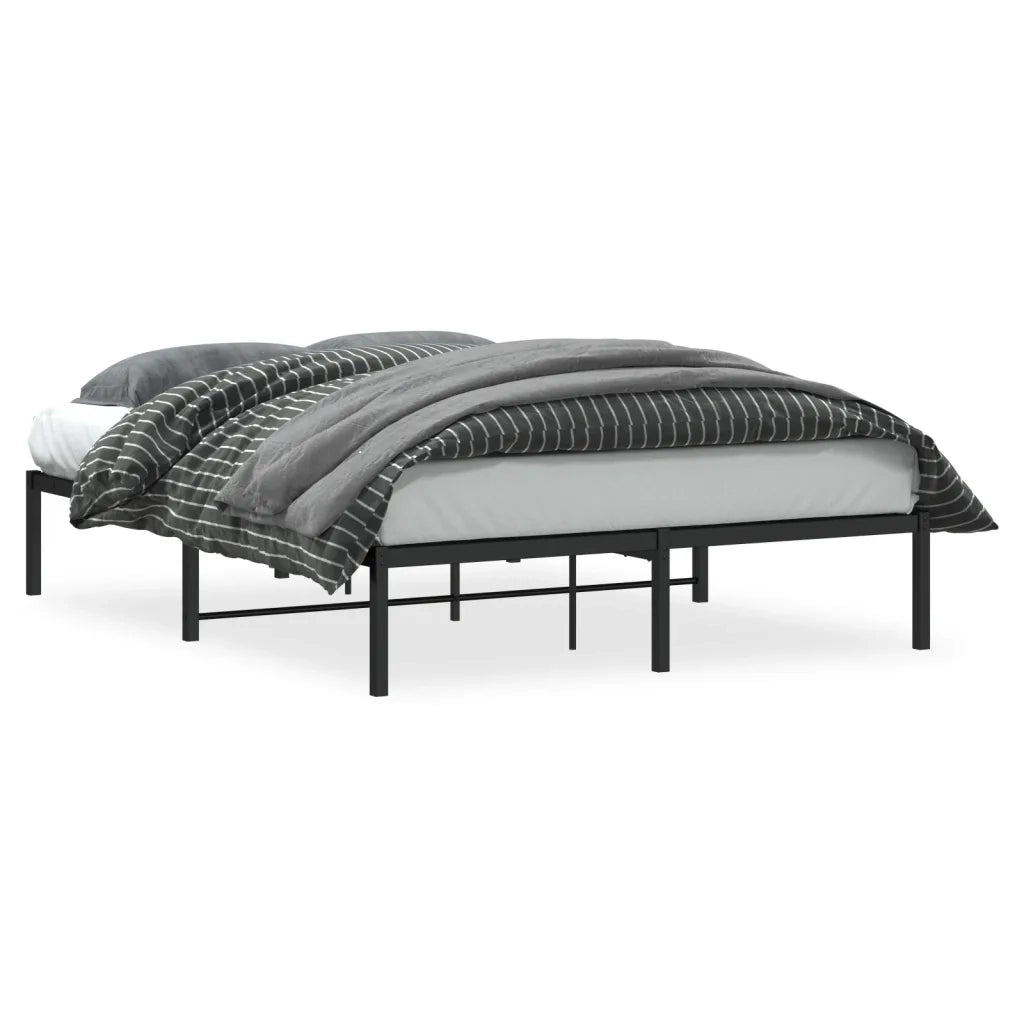 Giroletto in Metallo Nero 140x190 cm 373655