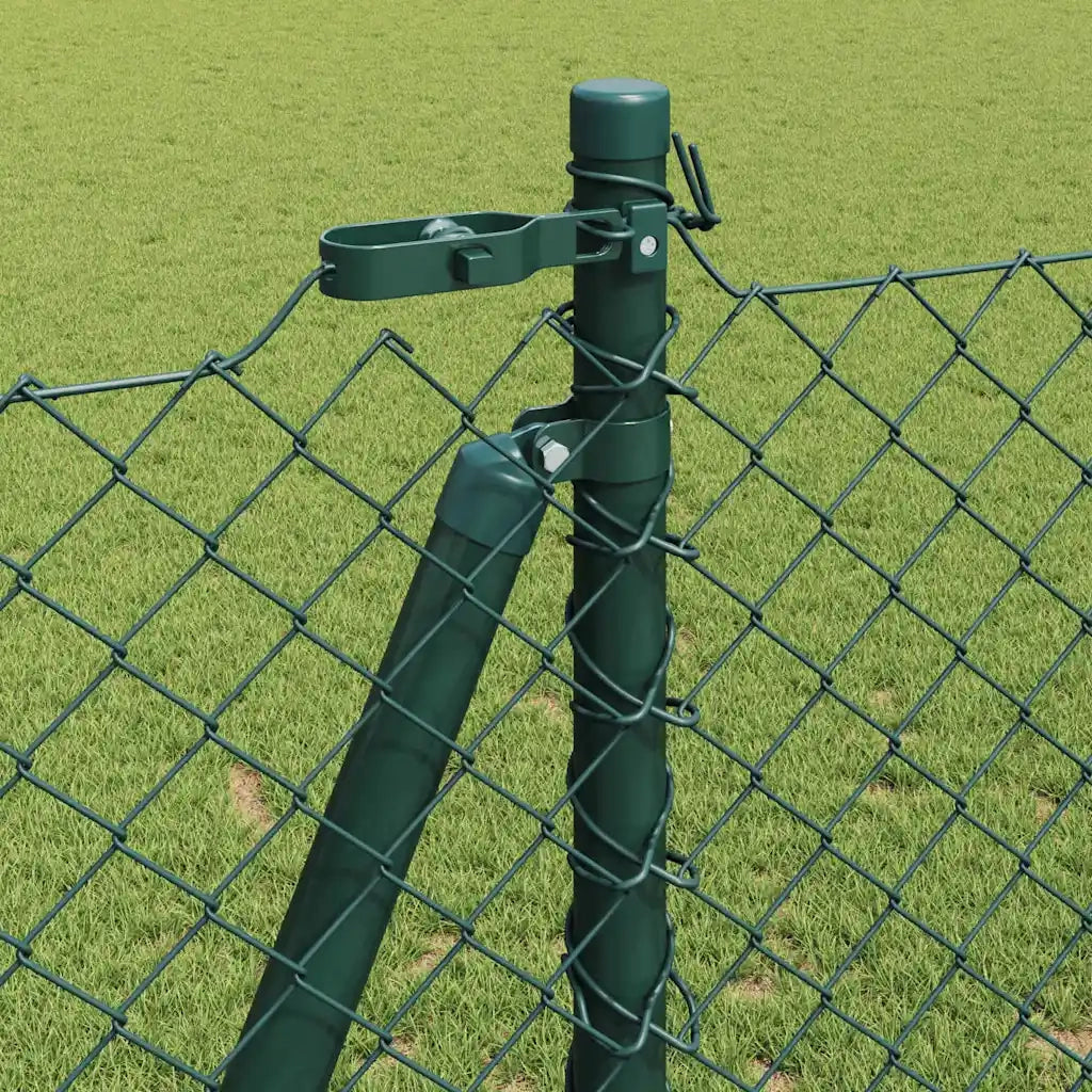Palo della recinzione | Pannello per recinzione Verde 25 x 1,2 m (maglie 60 x 60 mm)