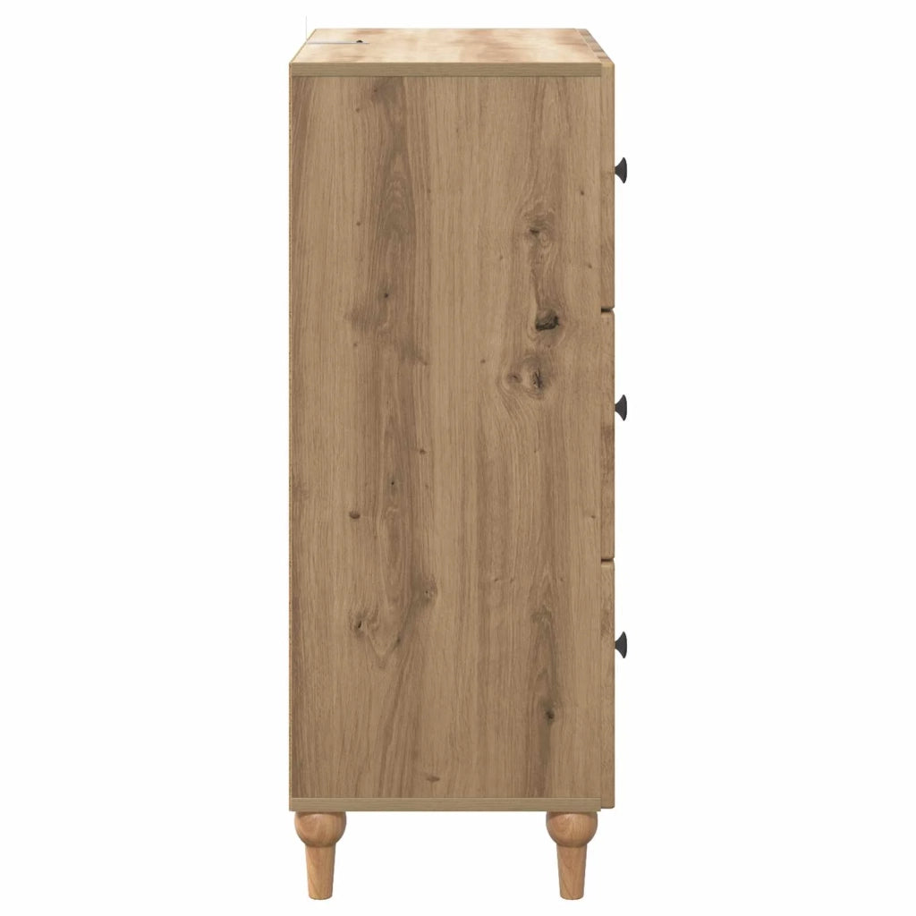 Mobile con Cassetti Rovere Artigianale 66 x 34,5 x 90 cm