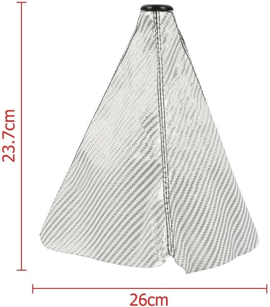 Afdekking per schakelmanchet universale per trasmissione - Impermeabile - Bianco carbone - Rivestimento in tessuto - Design moderno