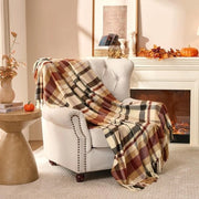 Tappeto di Plaid Ultraleggero - 50x60 Pollici - Lavabile - Decorazione per Divano/Camera - Ideale Regalo