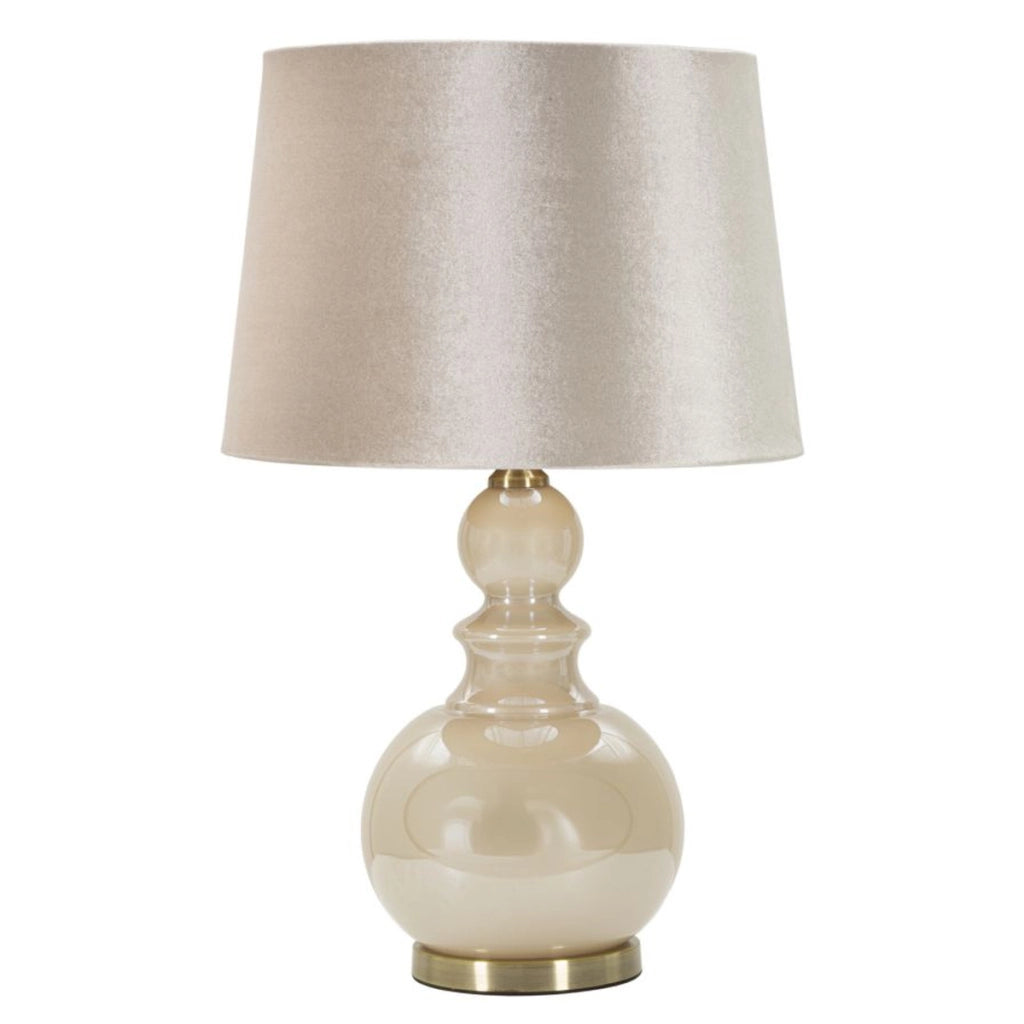 Lampada da Tavolo VKH178, Bianco, Metallo, 37,5x37,5x61 cm