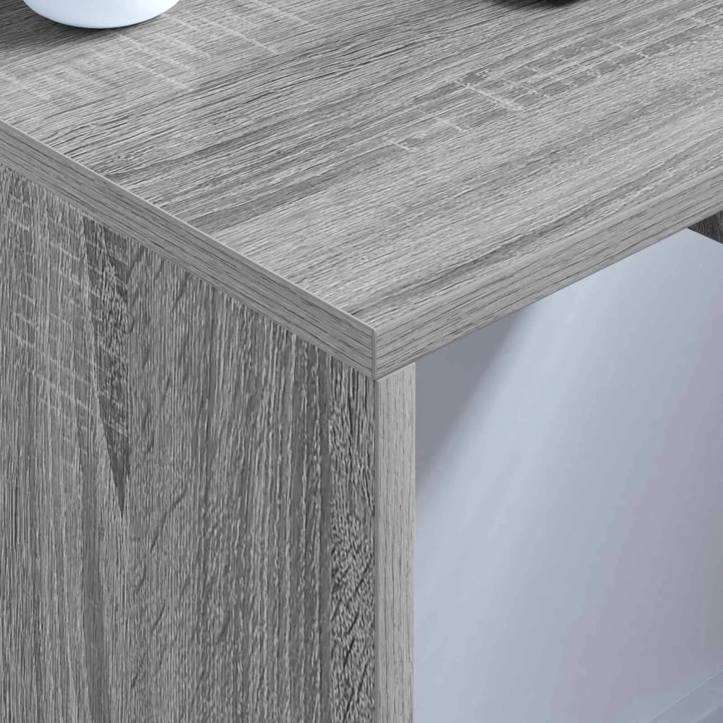 Scrivania a parete Grigio Sonoma Legno ingegnerizzato 891389