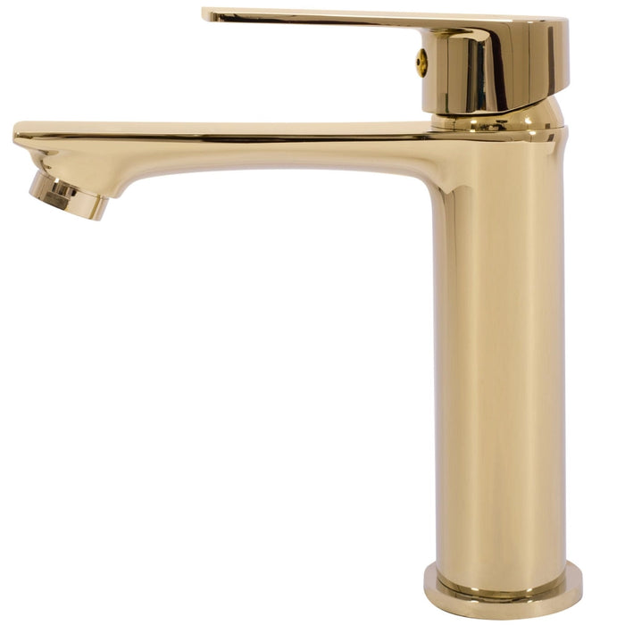 Rubinetto Da Lavabo Rea Mayson Gold Low