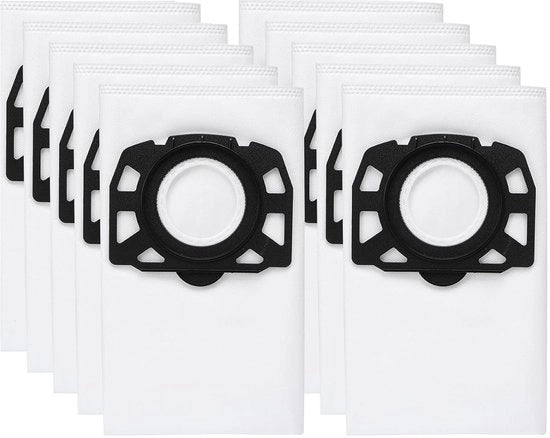 10 sacchi di contenimento per polvere adatti per WD2 Plus, WD3S WD 3 S, WD 3 V, SE4001, SE4002 - Accessori aspirapolvere - Sacchi aspirapolvere - Sacchi per aspirapolvere