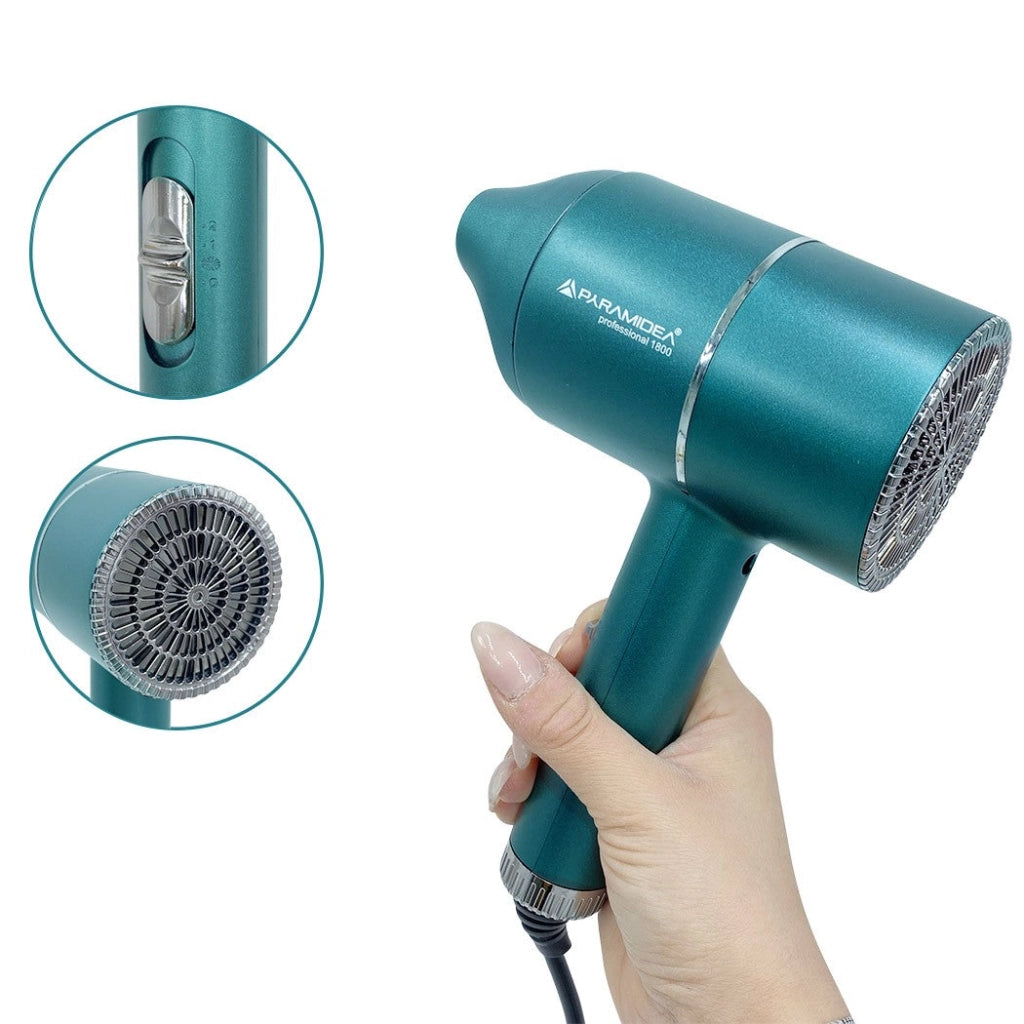 Asciugacapelli Professionale 1800W MyIdea Verde