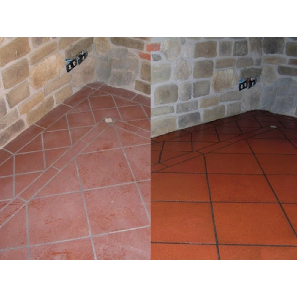 Impregnante tonalizzante antimacchia effetto bagnato pavimenti tono plus 5 lt