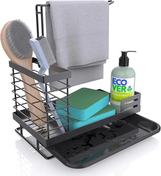 Caddy per Organizzazione della Cucina - Organizzatore Multifunzionale per Asciugamani e Accessori di Pulizia