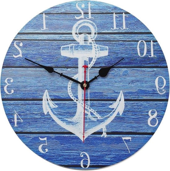 Ora Affaccio Stile, Meccanismo Silenzioso e Non-Ticking, Decorativo per Cucina, Salotto e Ufficio