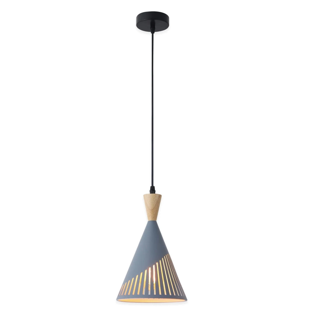LÚZETE - LAMPADA DA SOFFITTO GRIGIO ELNA