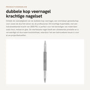 Set di punte per unghie professionale - 3500 PSI di forza di impatto - acciaio carbonio - portatile - progettazione efficiente
