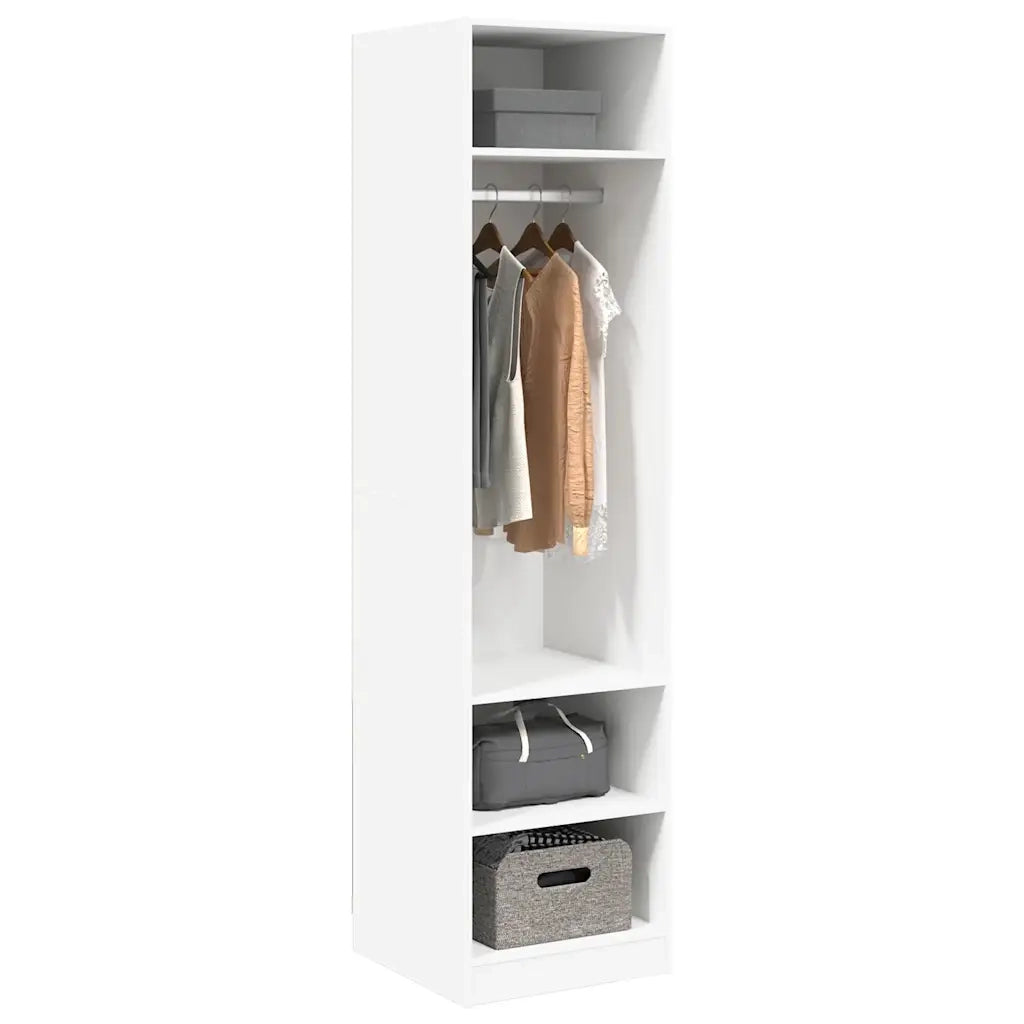 Armadio Bianco 50x50x200 cm in Legno Multistrato 800234
