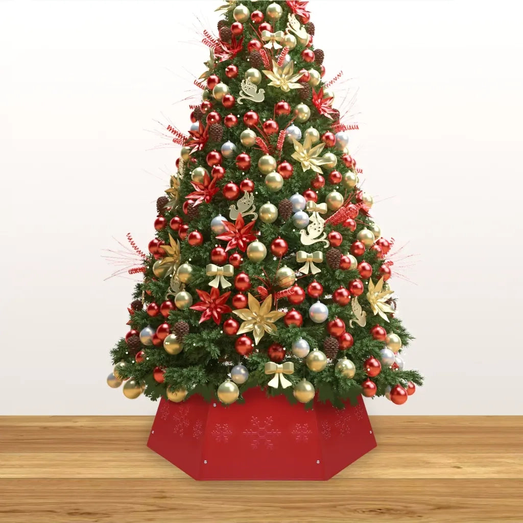 Gonna per Albero di Natale Rossa ?68x25 cm CFW7842120