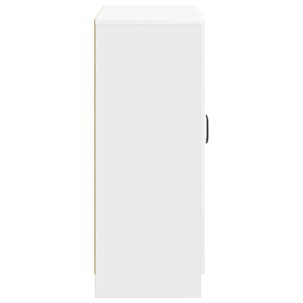 Credenza Bianco Lucido 66 x 34,5 x 87 cm Legno ingegnerizzato 895739