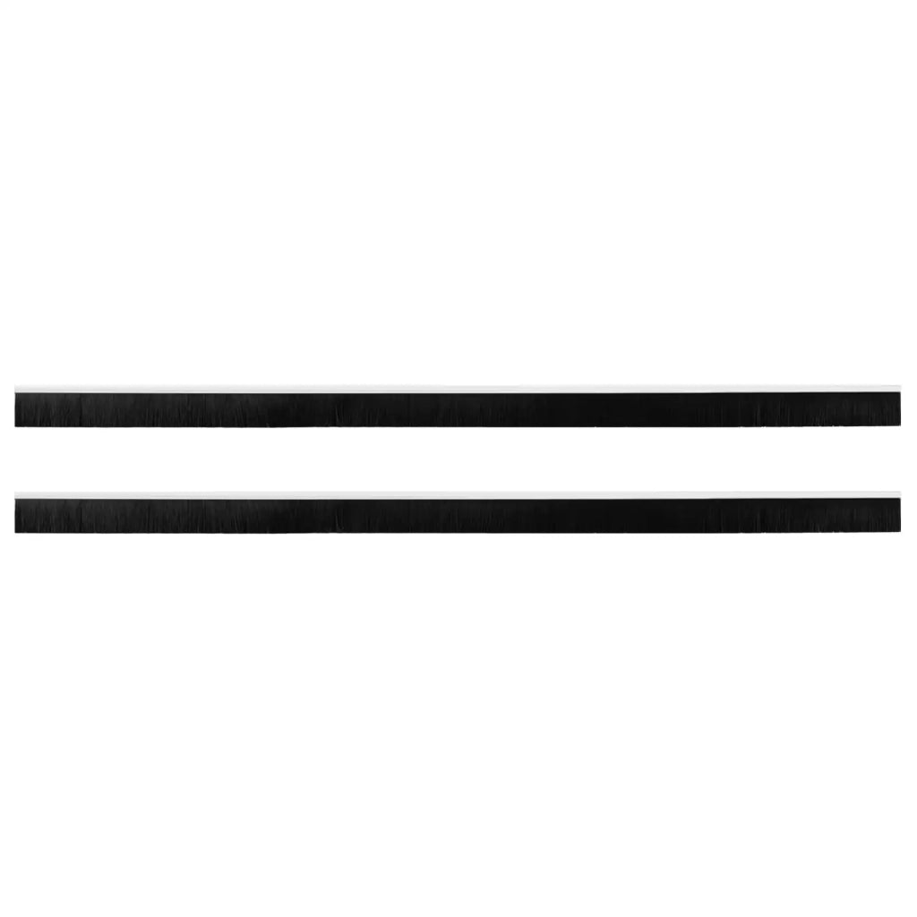 Spazzole per porte autoadesive 2 pz Bianco 100 cm CFW2520676