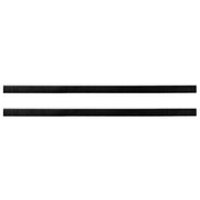 Spazzole per porte autoadesive 2 pz Bianco 100 cm CFW2520676