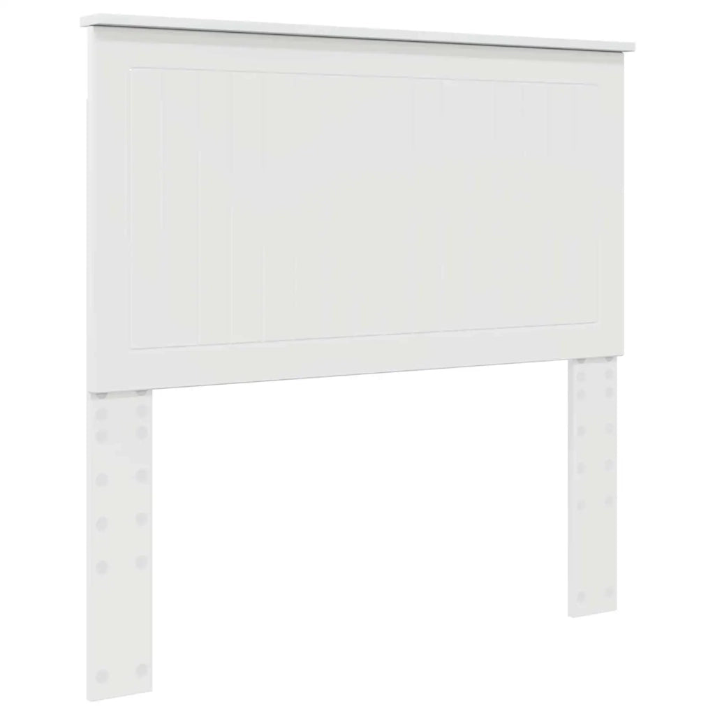 Testiera con testiera Bianco Lucido 100 cm Legno multistrato 887796